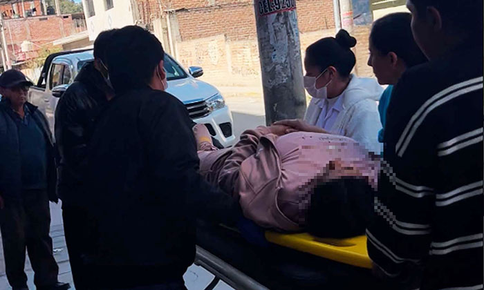 Talavera: pobladora sufre serias lesiones tras ser impactada por roca en obra vial de comunidad Otas Bellavista